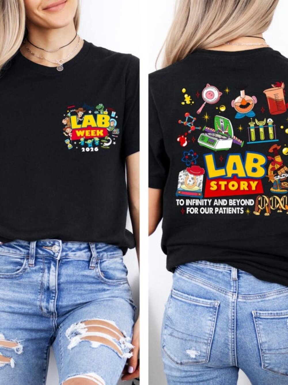 Toy Story Lab Week 2026 Shirt, Lab Story Medical Lab Science Top,Laboratory  257